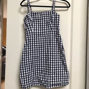 Hollister checkered dress